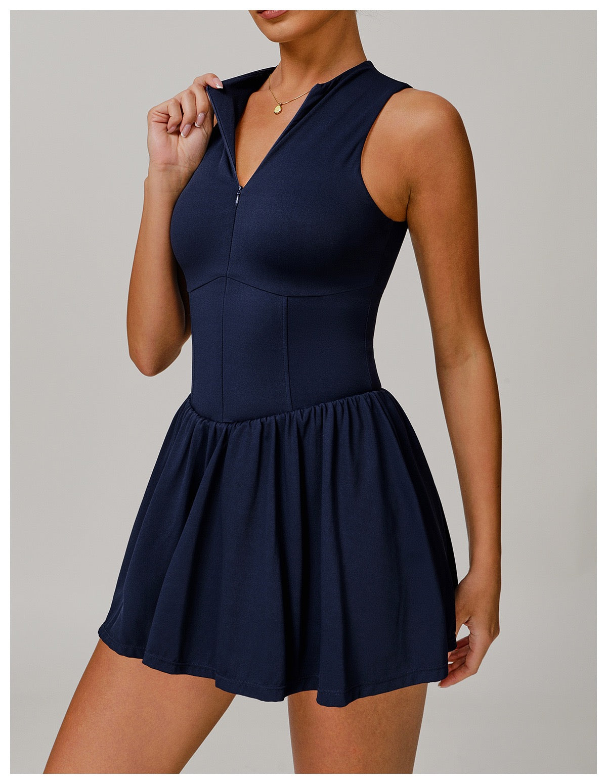 Elara Sculpt Tennis Dress