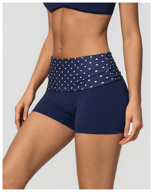 DOT LAYERED SHORTS