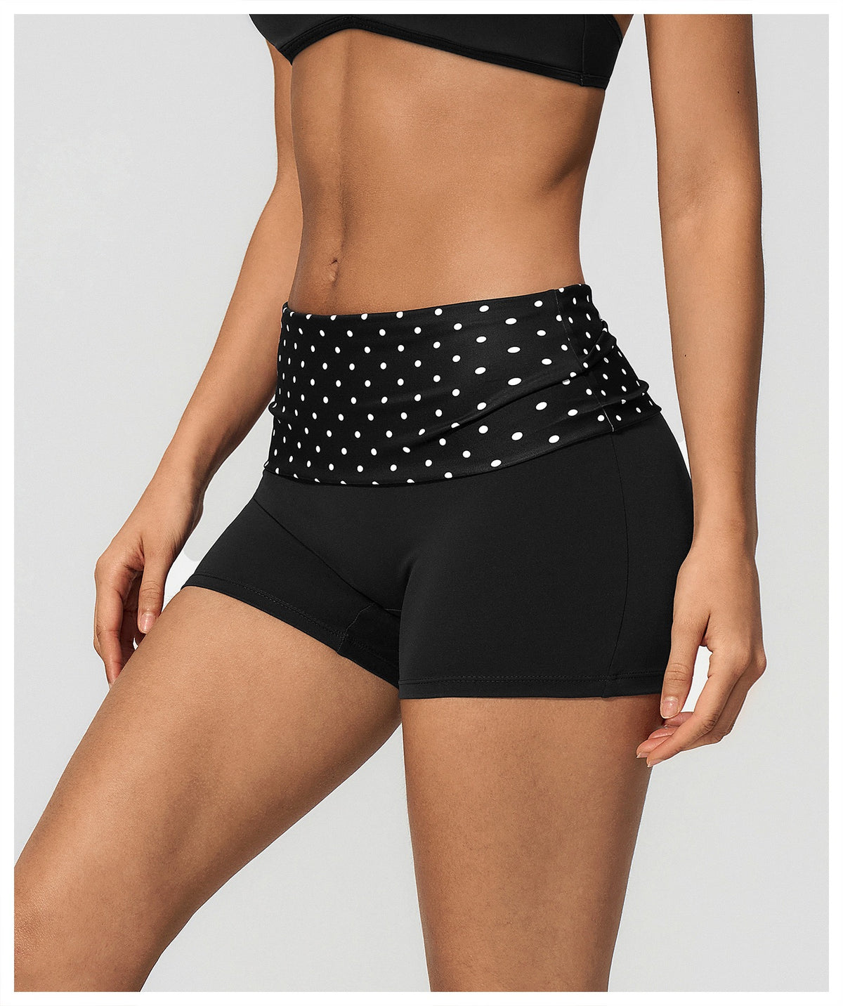 DOT LAYERED SHORTS