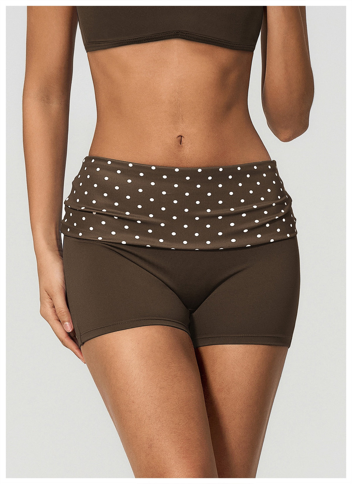 DOT LAYERED SHORTS